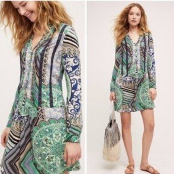 Anthropologie Dresses & Skirts - Anthropologie Tiny paisley dress, XL